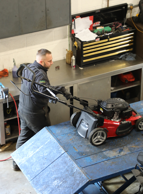 Garden Machinery Repairs Devon